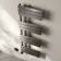 Seville Electric Brushed Gunmetal Designer Flat Panel Heated Towel Rail 1200x450mm