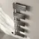 Seville Electric Brushed Gunmetal Designer Flat Panel Heated Towel Rail 1600x450mm