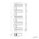 Seville Electric Brushed Gunmetal Designer Flat Panel Heated Towel Rail 1600x450mm