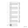 Seville Electric Brushed Gunmetal Designer Flat Panel Heated Towel Rail 1600x600mm