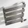 Santorini Electric Brushed Gunmetal Flat Panel Heated Towel Rail 1000x450mm