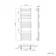 Santorini Electric Brushed Gunmetal Flat Panel Heated Towel Rail 1400x450mm