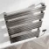 Santorini Electric Brushed Gunmetal Flat Panel Heated Towel Rail 1400x600mm