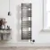 Santorini Electric Brushed Gunmetal Flat Panel Heated Towel Rail 1600x450mm