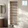 Cannes Electric Brushed Copper Designer Heated Towel Rail 1600x500mm