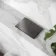 Idaho Pneumatic Top & Front Compact Wall Hung Toilet Frame and Concealed Cistern with Brushed Gunmetal Flush Plate - Square Buttons