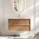 Bora Natural Oak Wall Hung Basin Drawer Vanity 1000mm