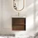 Bora Natural Walnut Carrara Marble Wall Hung Vanity Drawer & Undermount Basin 600mm