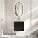 Bora Black Oak Wall Hung Basin Drawer Vanity 600mm