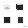 Bora Black Oak Wall Hung Basin Drawer Vanity 600mm