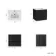 Bora Black Oak Carrara Marble Wall Hung Vanity Drawer & Undermount Basin 600mm
