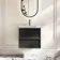 Kos Black Oak Carrara Marble Wall Hung Vanity Drawer & Undermount Basin 600mm