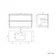 Kos Black Oak Carrara Marble Wall Hung Vanity Drawer & Undermount Basin 1000mm