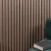 Trepanel Design® Smoked Oak Curve Acoustic Wood Wall Panels