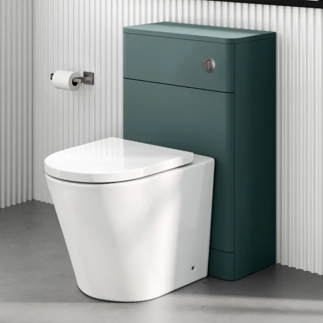 Detroit Brushed Gunmetal Round Push Button for Cable Operated Concealed Cistern - Dia.48mm