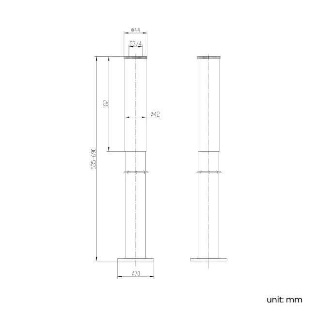 Kenmare Traditional Chrome Freestanding Bath Shower Mixer Tap