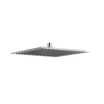 300mm Chrome Square Stainless Steel Slim Shower Head
