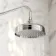 Avoca Traditional Chrome Thermostatic Bath Filler Shower Set with Hand Shower and Soap Dish