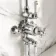 Avoca Traditional Chrome Thermostatic Bath Filler Shower Set with Hand Shower and Soap Dish