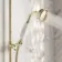 Avoca Traditional English Gold Thermostatic Bath Filler Shower Set with Hand Shower and Soap Dish