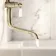 Avoca Traditional English Gold Thermostatic Bath Filler Shower Set with Hand Shower and Soap Dish