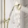 Avoca Traditional English Gold Thermostatic Shower Set with Hand Shower