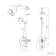Avoca Traditional English Gold Thermostatic Shower Set with Hand Shower