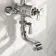 Kenmare Traditional Chrome Thermostatic Bath Filler Shower Set with Hand Shower