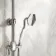 Kenmare Traditional Chrome Shower with Riser Kit
