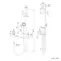 Kenmare Traditional English Gold Shower with Riser Kit