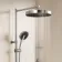 Bray Round Chrome Thermostatic Bath Filler Shower Set