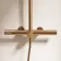 Bray Round Brushed Copper Thermostatic Bath Filler Shower Set
