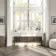 Athens Antique Gold Triple Column Horizontal Traditional Radiator 300x1415mm