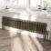 Athens Antique Gold Triple Column Horizontal Traditional Radiator 300x1415mm