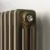 Athens Antique Gold Triple Column Horizontal Traditional Radiator 300x1415mm