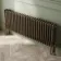 Athens Antique Gold Triple Column Horizontal Traditional Radiator 450x1190mm