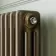 Athens Antique Gold Triple Column Horizontal Traditional Radiator 750x1415mm
