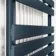 Santorini Inky Blue Flat Panel Heated Towel Rail 800x450mm