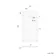 Doha Rectangular Gloss White Anti-slip Stone Shower Tray 1400x700mm