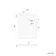 Doha Rectangular Gloss White Anti-slip Stone Shower Tray 1100x800mm