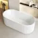 Finchley 1700mm Fluted Freestanding Bath