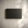 Idaho Matt Black Square Button Flush Plate