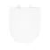 Loma Matt White Quick Release Premium Soft Close Seat