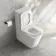 Kent Matt White Quick Release Premium Soft Close Slim Seat