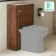 Havana Black Walnut 500 Toilet Unit