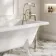 Kenmare Traditional English Gold Freestanding Bath Shower Mixer Tap