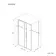 Lisbon 8mm Sliding Shower Enclosure 1400x800mm