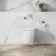 Idaho Pneumatic Compact Top & Front Wall Hung Toilet Frame and Concealed Cistern with Chrome Flush Plate - Round Buttons