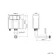 Detroit Cable Operated Concealed Cistern With Brushed Brass Square Push Button