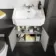 Monaco Graphite Grey Traditional Basin Vanity 600mm